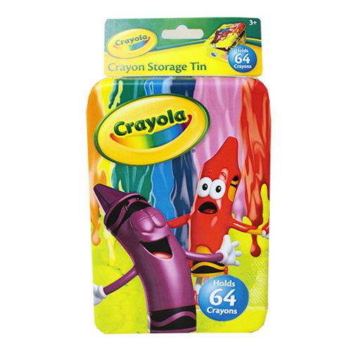 Crayola Large Crayon Storage Tin Box